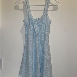 Miami Sky Blue Lace Dress